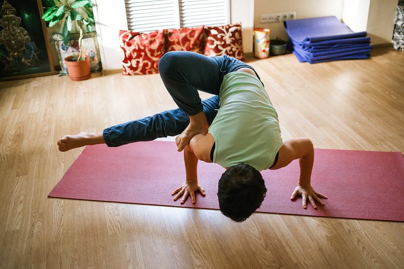 Restorative yoga poses